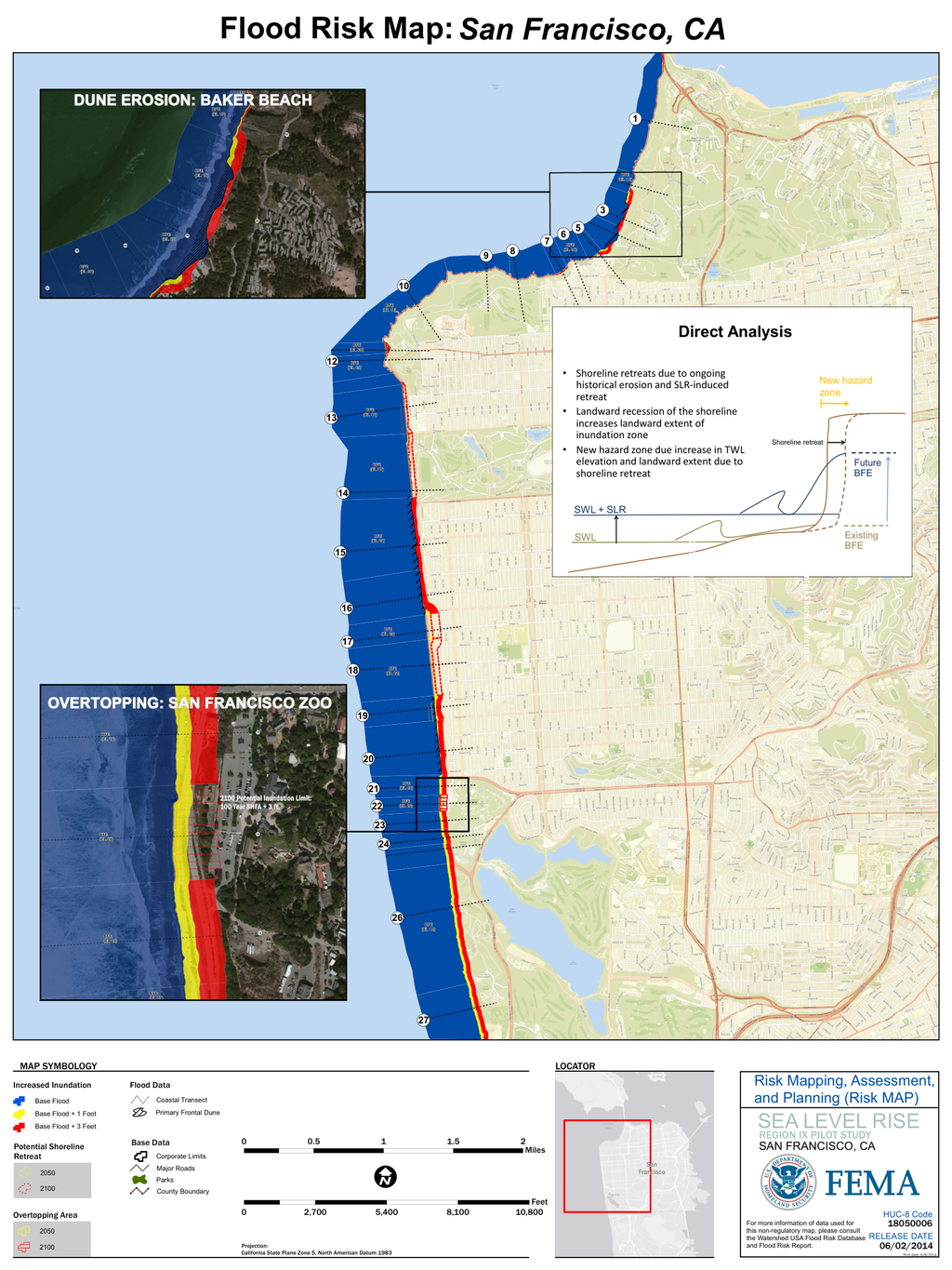 Flood Risk Map: San Francisco County, California (FRM_San_Francisco_OPC ...